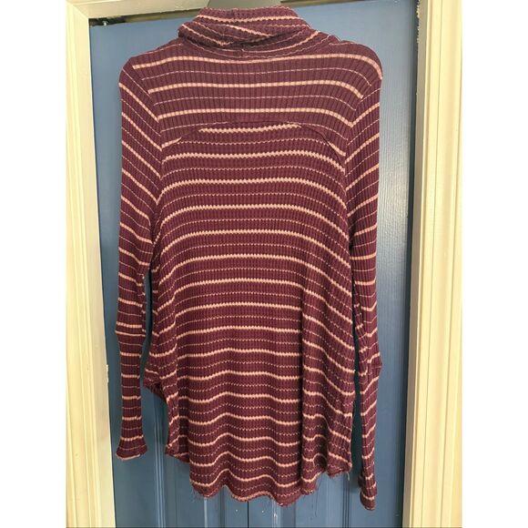 We The Free Kristina Striped Turtleneck Size M - Picture 6 of 7